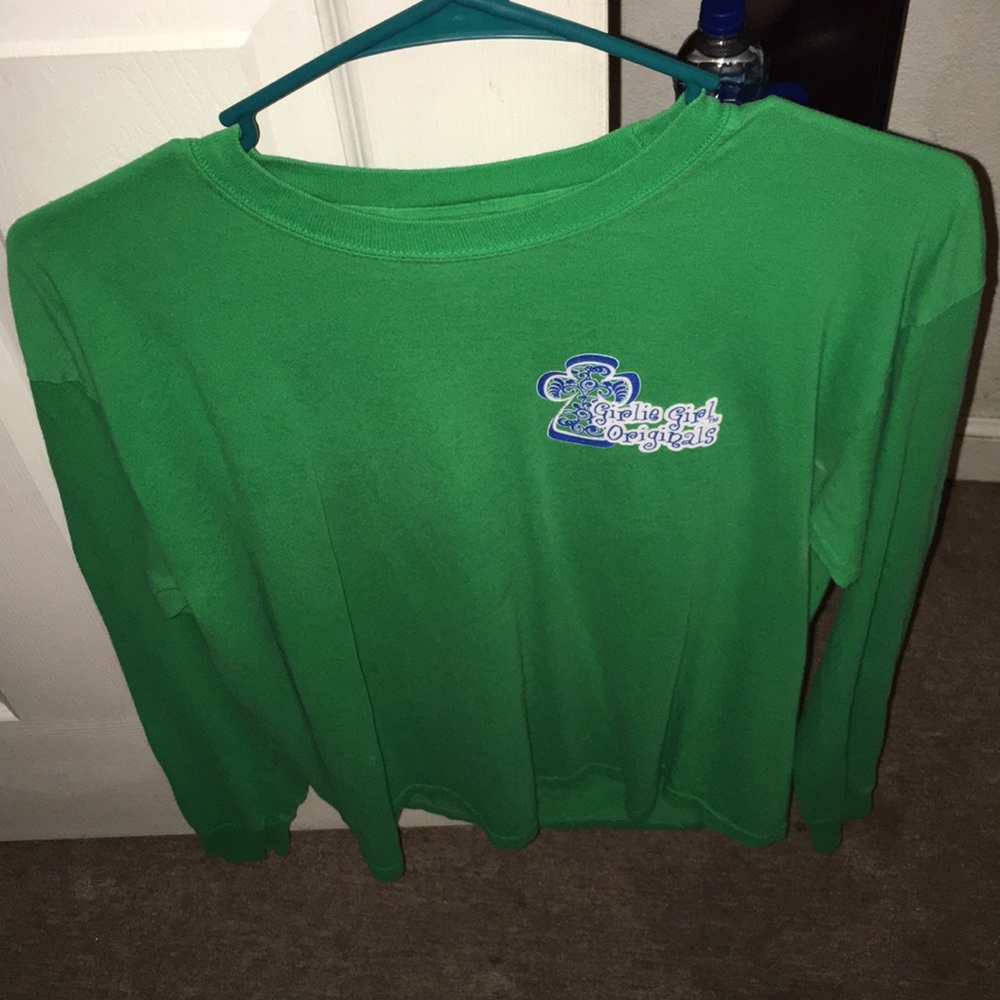 Long sleeve girly girl shirt